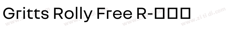 Gritts Rolly Free R字体转换